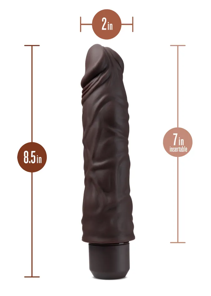 Dr. Skin Silicone Dr. David 8 In Vibrating Dildo | Blush Novelties Female Sex Toys