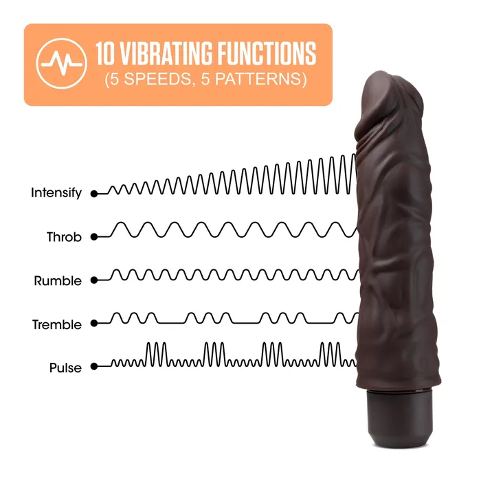 Dr. Skin Silicone Dr. David 8 In Vibrating Dildo | Blush Novelties Female Sex Toys