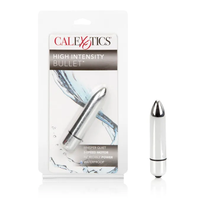 Female Sex Toys | CalExotics High Intensity Bullet - Silver Female Sex Toys | CalExotics High Intensity Bullet - Silver