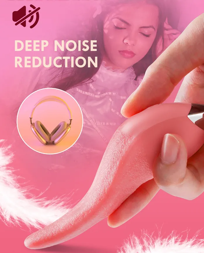 Female Sex Toys | Realistic Tongue Licking Vibrator - Lusty Age