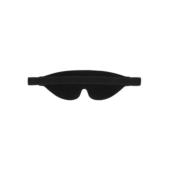 OUCH! Black & White Bonded Leather Eye-Mask ''Ouch''-(ou688blk) | Shots Toys Couples OUCH! Black & White Bonded Leather Eye-Mask ''Ouch''-(ou688blk) | Shots Toys Couples