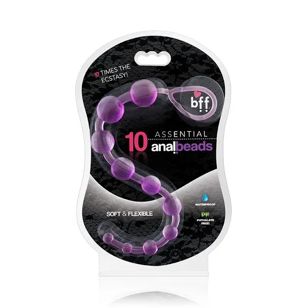 SI Novelties Anal Best Friends Forever Assential Anal Beads Purple