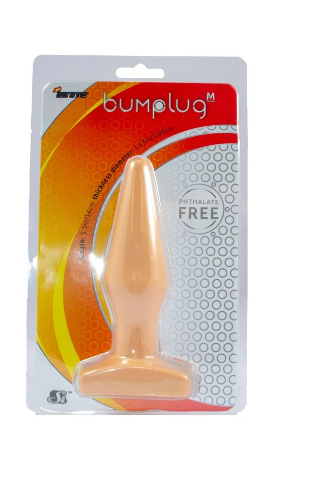 SI Novelties Anal Ignite Butt Plug in Vanilla Medium