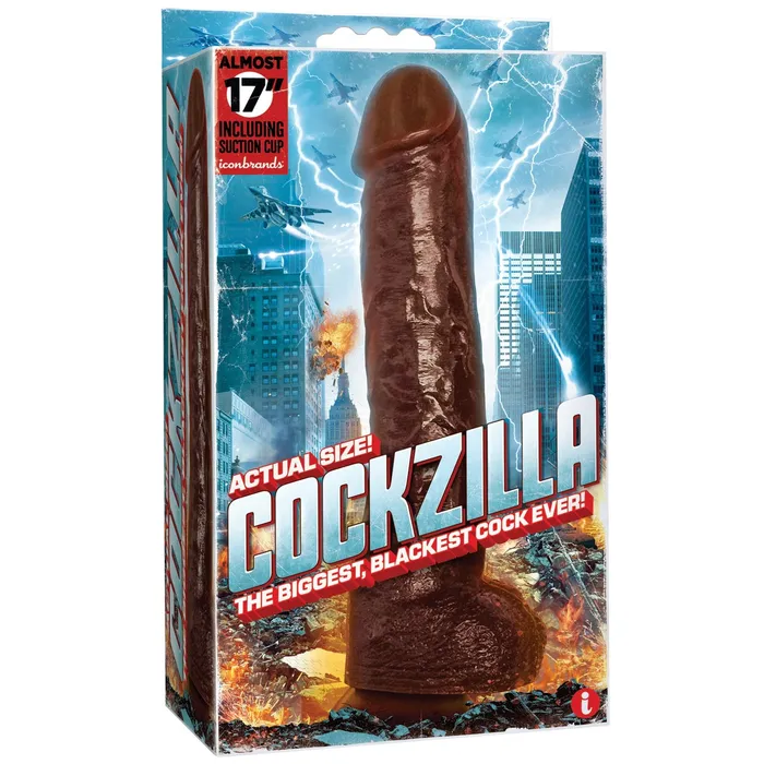 Icon Brands Icon Male Cockzilla Black Anal