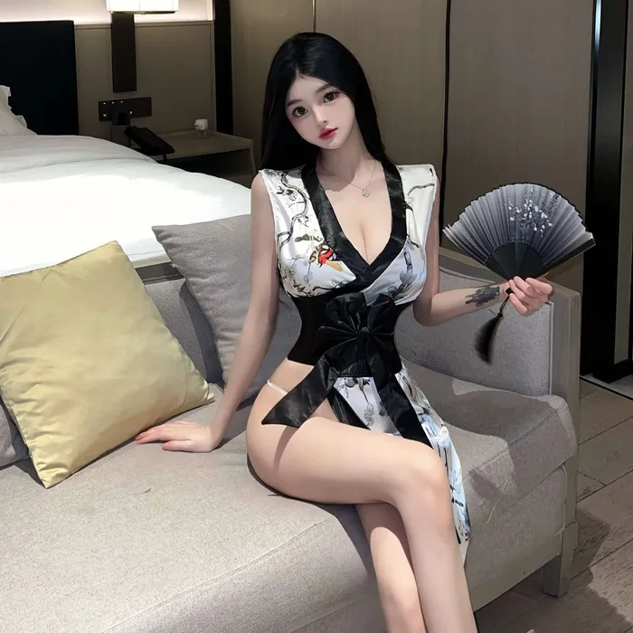 Kimono Bow Retro Costume SCD089 NyoKii Vibrators Kimono Bow Retro Costume SCD089 NyoKii Vibrators