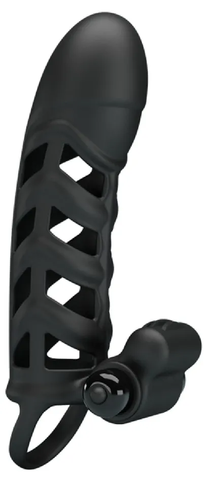 Male Sex Toys Pretty Love Penis Sleeve II Black