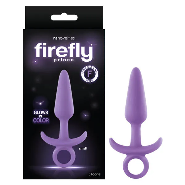 NS Novelties Male Sex Toys Firefly Prince GlowinDark 109 cm Small Butt Plug with Ring Bull NS Novelties Male Sex Toys Firefly Prince GlowinDark 109 cm Small Butt Plug with Ring Bull