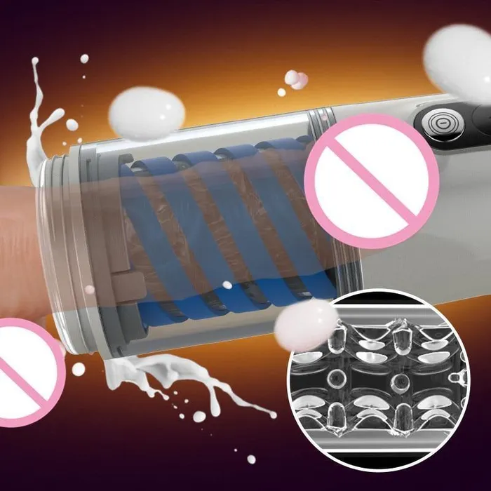 SxLife Official Silicone Artificial Massage Intelligent Sucking Masturbator Male Sex Toys