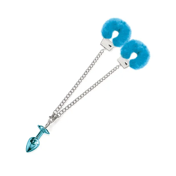 Anal Jewel Butt Plug and Cuff Set Nixie