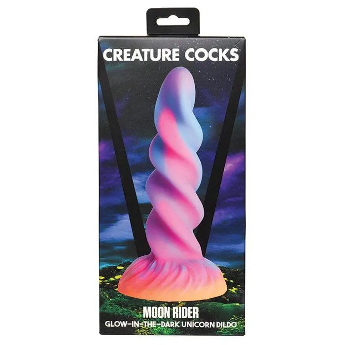 Female Sex Toys Creature Cocks Moon Rider Glow In The Dark Unicorn Fantasy Dildo