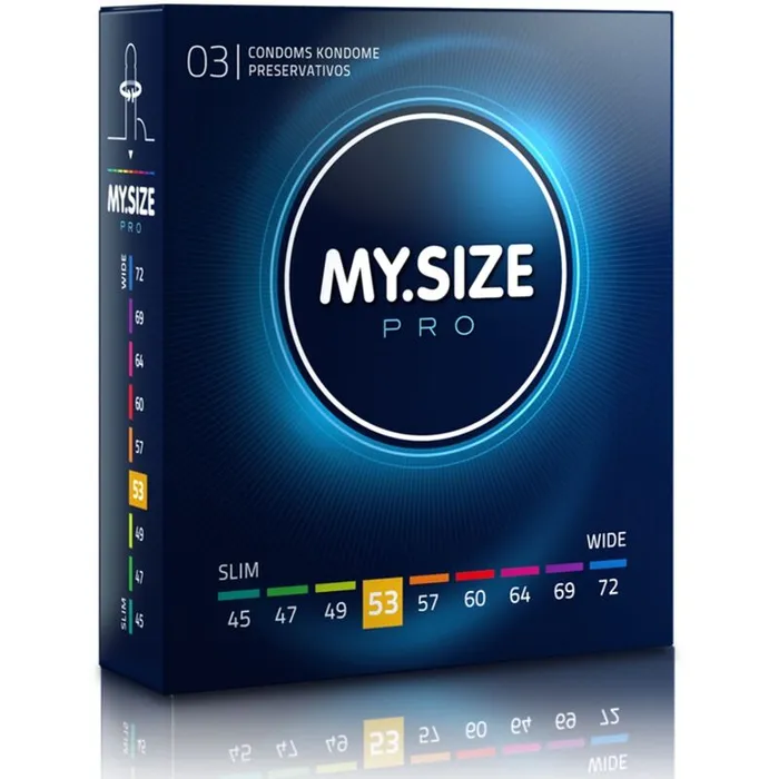 MY SIZE PRO PRESERVATIVI 53 MM 3 UNIT MY SIZE PRO Female Sex Toys
