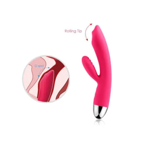 Svakom Trysta Targeted Rolling GSpot Rabbit Vibrator Svakom Female Sex Toys