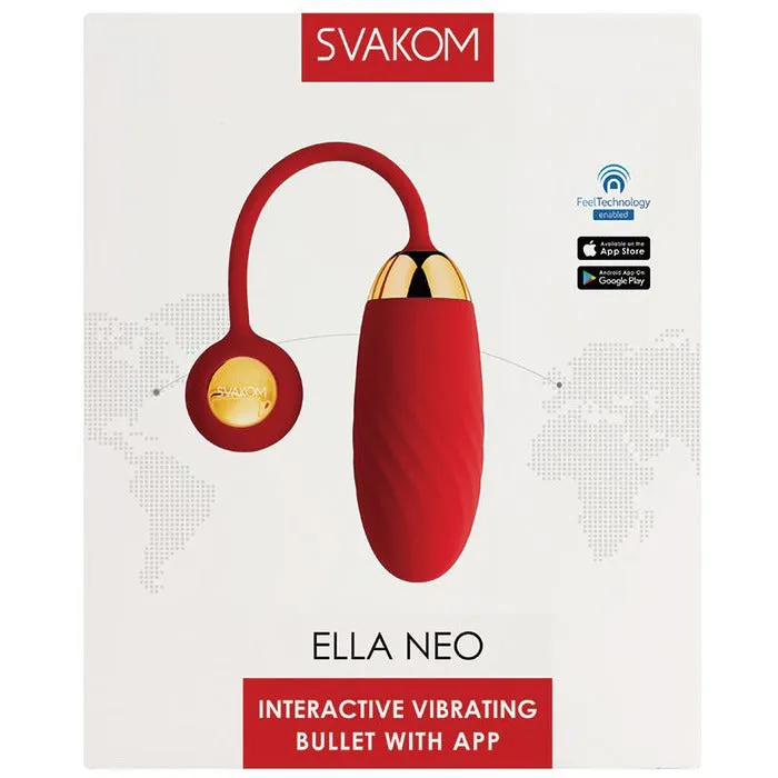 Svakom Vibrators Neo Ella App Controlled Vibe