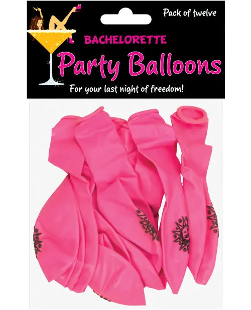Female Sex Toys Omg International Bachelorette Party Balloons Pack Of 12