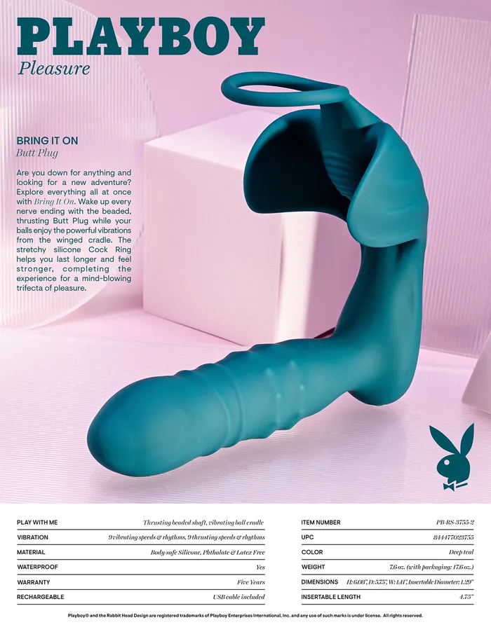 Female Sex Toys Playboy Bring It On Playboy
