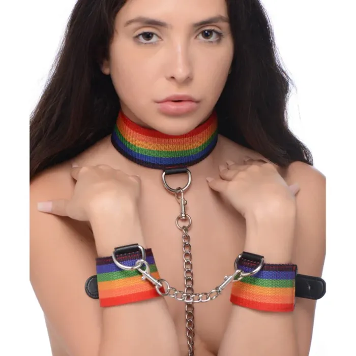 Master Series Kinky Pride Rainbow Bondage Set Master Series Couples
