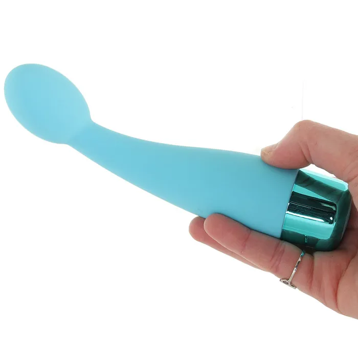 CalExotics Vibrators Eden Silicone Tulip Vibe in Teal CalExotics Vibrators Eden Silicone Tulip Vibe in Teal