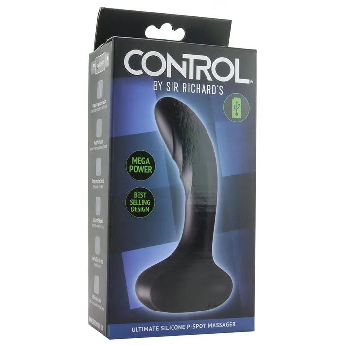 Control Ultimate Silicone PSpot Massager Sir Richards Condom Company Female Sex Toys Control Ultimate Silicone PSpot Massager Sir Richards Condom Company Female Sex Toys