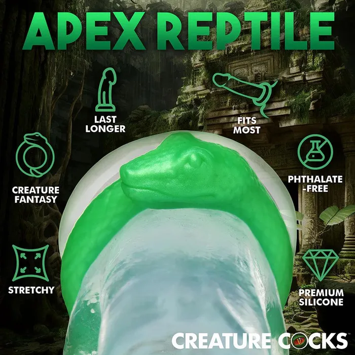 Creature Cocks Male Sex Toys Creature Cocks Serpentine Silicone Cock Ring