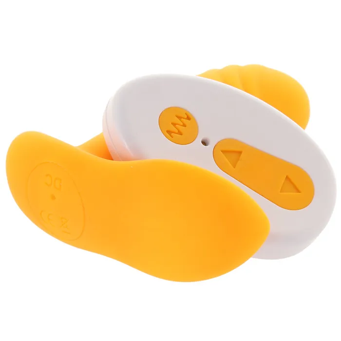 Evolved Novelties Vibrators Creamsicle Wearable Remote Vibe Evolved Novelties Vibrators Creamsicle Wearable Remote Vibe