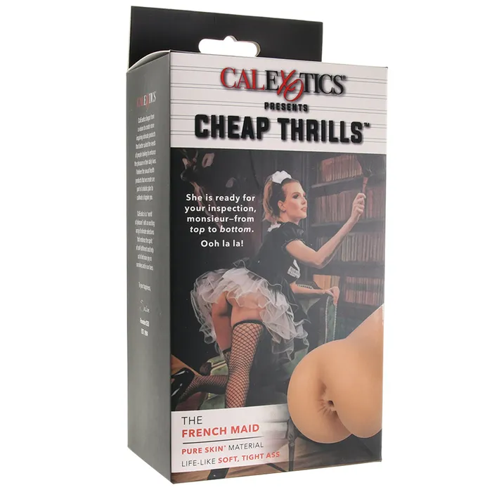 Male Sex Toys CalExotics Cheap Thrills The French Maid Stroker Male Sex Toys CalExotics Cheap Thrills The French Maid Stroker