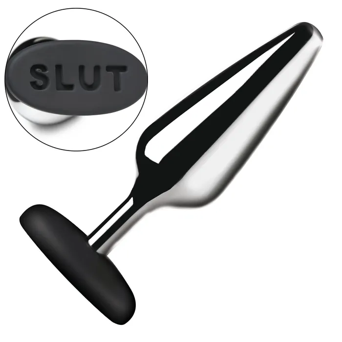 Master Series Master Series Butt Slut Metal Silicone Butt Plug Anal