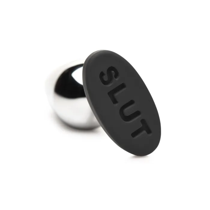 Master Series Master Series Butt Slut Metal Silicone Butt Plug Anal