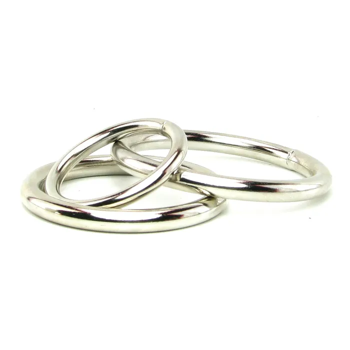 Spartacus Male Sex Toys Metal Cock Ring Set Spartacus Male Sex Toys Metal Cock Ring Set