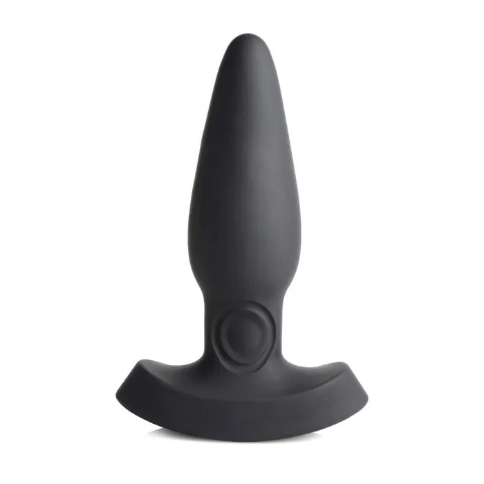 Thunder Plugs 25X Pulsing Vibrating Rechargeable Silicone Plug with LCD Remote Thunder Plugs Female Sex Toys
