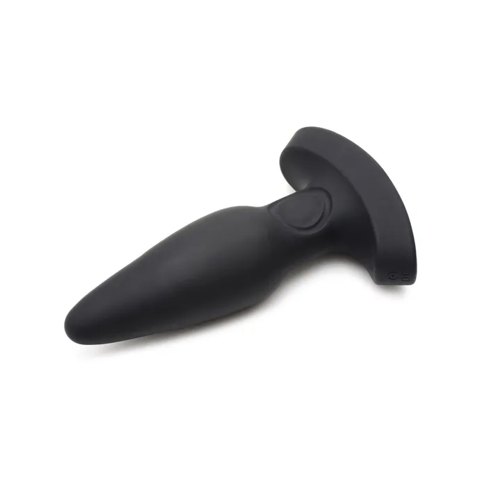 Thunder Plugs 25X Pulsing Vibrating Rechargeable Silicone Plug with LCD Remote Thunder Plugs Female Sex Toys