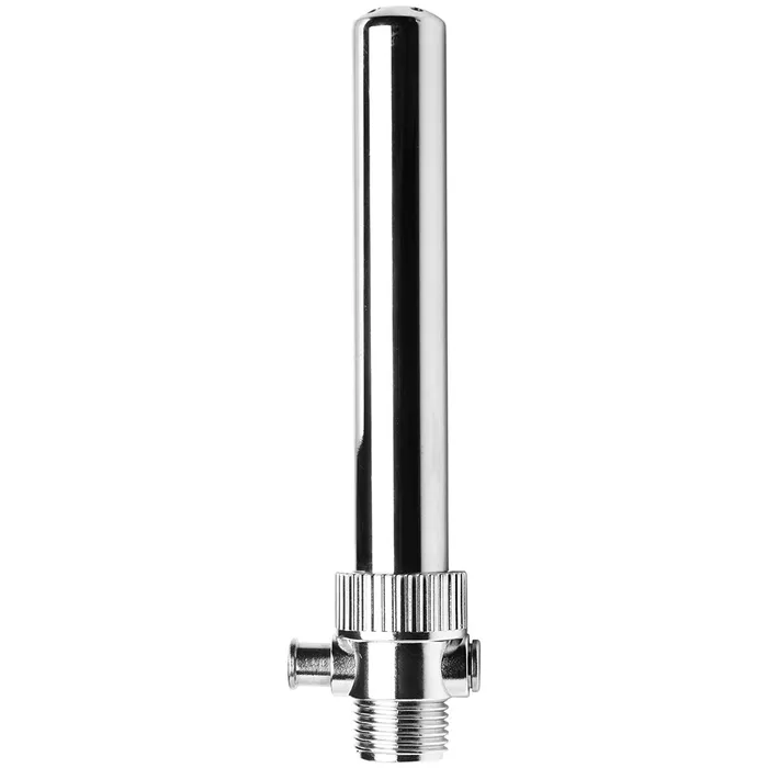 XR Brands Male Sex Toys Clean Stream Enema Nozzle with EasyPush Valve