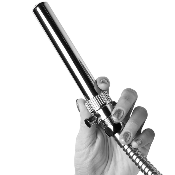 XR Brands Male Sex Toys Clean Stream Enema Nozzle with EasyPush Valve XR Brands Male Sex Toys Clean Stream Enema Nozzle with EasyPush Valve