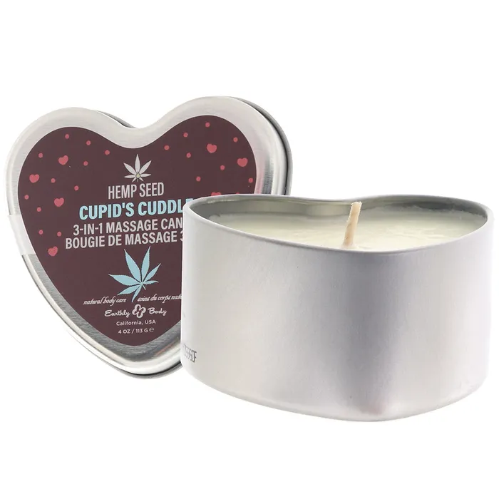 3In1 Massage Heart Candle 4oz in Cupids Cuddle Earthly Body Female Sex Toys 3In1 Massage Heart Candle 4oz in Cupids Cuddle Earthly Body Female Sex Toys