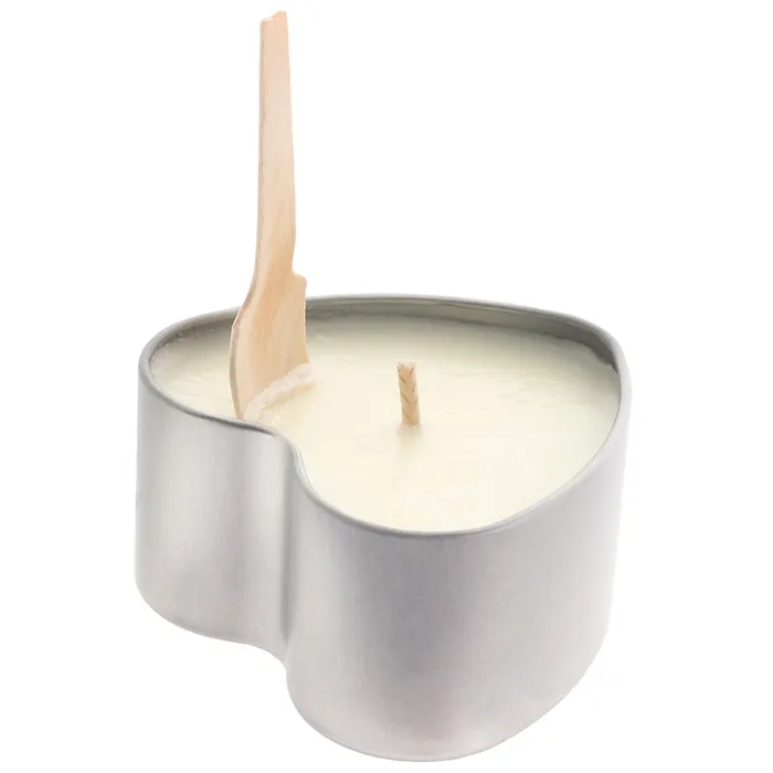 3In1 Massage Heart Candle 4oz in Cupids Cuddle Earthly Body Female Sex Toys