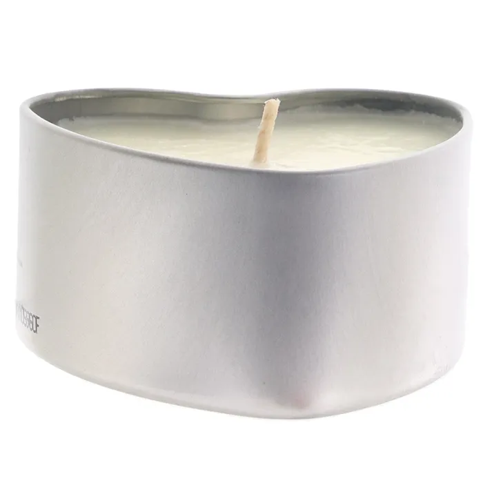 3In1 Massage Heart Candle 4oz in Cupids Cuddle Earthly Body Female Sex Toys