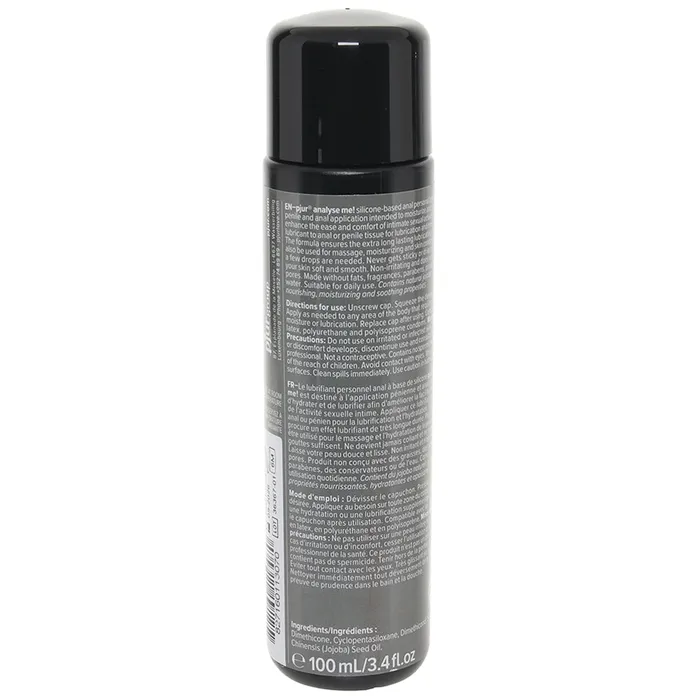 Anal Pjur analyse me Silicone Based Anal Lubricant in 34oz100ml Anal Pjur analyse me Silicone Based Anal Lubricant in 34oz100ml