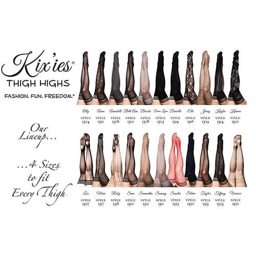 As You Like It OR Hosiery Anna Sheer Diamond ThighHigh