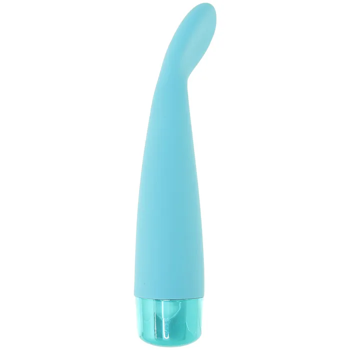 CalExotics Eden Silicone Scoop Vibe in Teal Vibrators