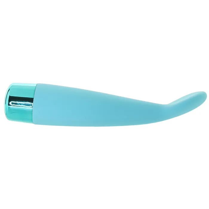 CalExotics Eden Silicone Scoop Vibe in Teal Vibrators CalExotics Eden Silicone Scoop Vibe in Teal Vibrators