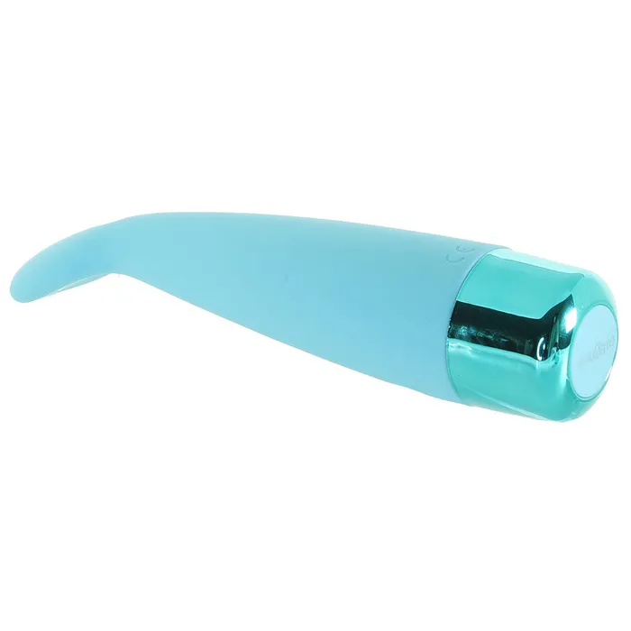 CalExotics Eden Silicone Scoop Vibe in Teal Vibrators CalExotics Eden Silicone Scoop Vibe in Teal Vibrators