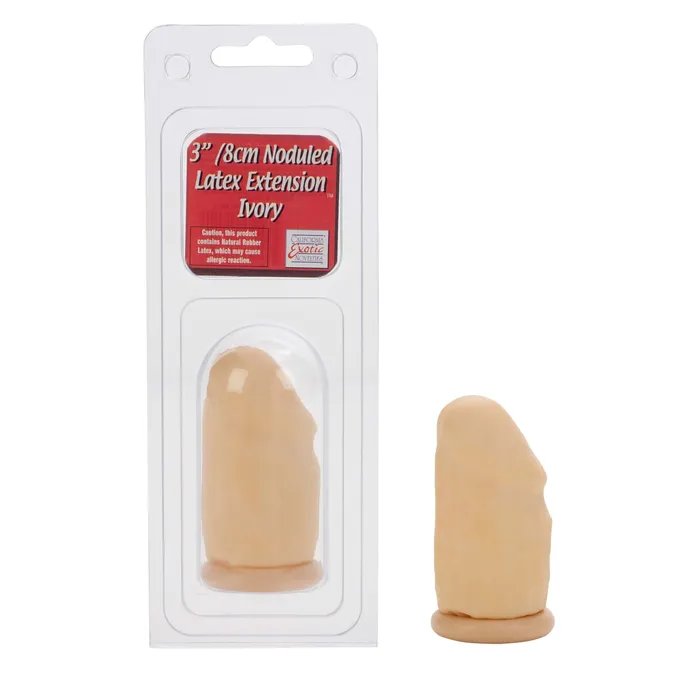 California Exotic Novelties Male Sex Toys Latex Extension Nubby Cock Head Ivory 3 inch California Exotic Novelties Male Sex Toys Latex Extension Nubby Cock Head Ivory 3 inch