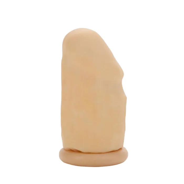 California Exotic Novelties Male Sex Toys Latex Extension Nubby Cock Head Ivory 3 inch