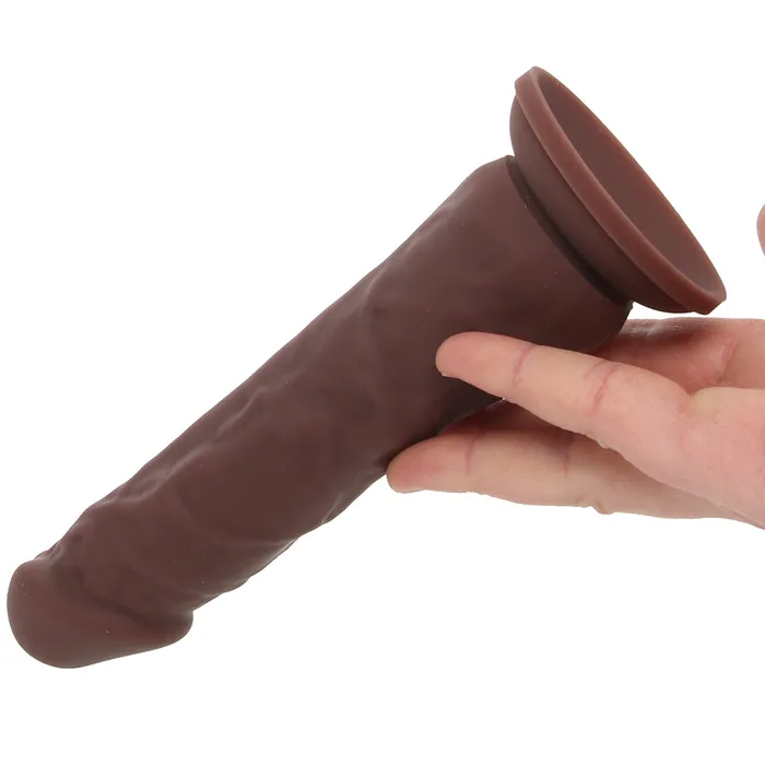Dildos EasyRiders 7 Inch Silicone Dildo in Dark XR Brands