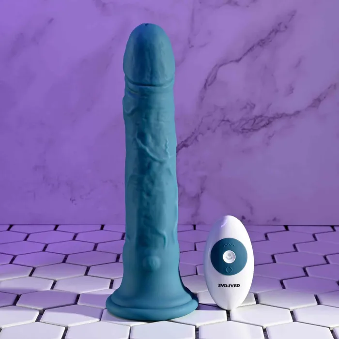 Evolved Tsunami Realistic Vibrator with Undulating Waves Remote Control Evolved Novelties Female Sex Toys