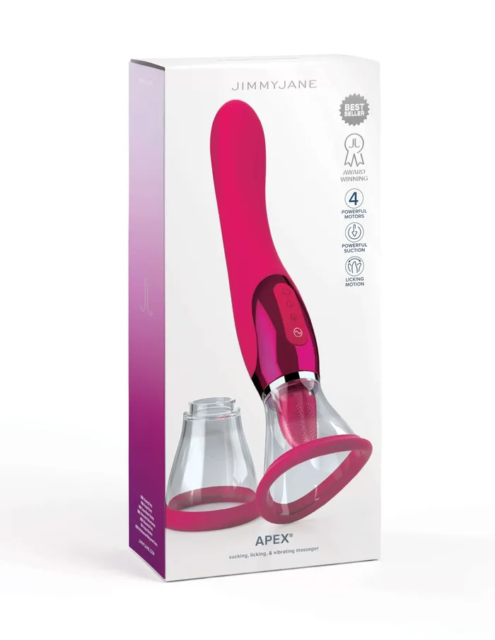 Experience Ultimate Pleasure with the JimmyJane Apex MultiFunction Vibrator Pipedream Products Vibrators