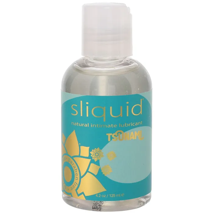 Female Sex Toys Tsunami Natural WaterBased Lube in 42oz125ml Sliquid