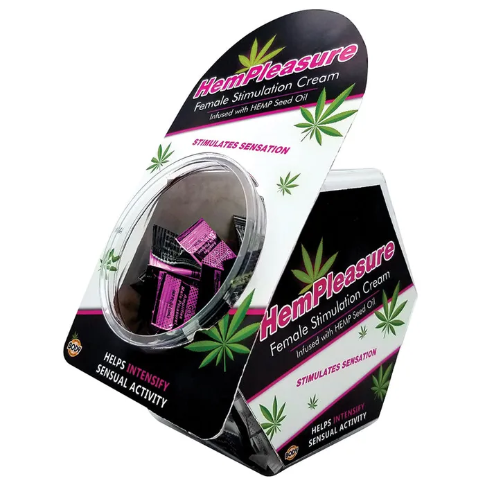 HemPleasure for Women Stimulation Cream Foil Display of 50 BODY ACTION Male Sex Toys HemPleasure for Women Stimulation Cream Foil Display of 50 BODY ACTION Male Sex Toys