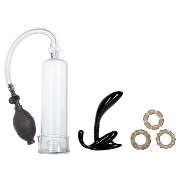 His Essential Pump Kit California Exotic Novelties Male Sex Toys