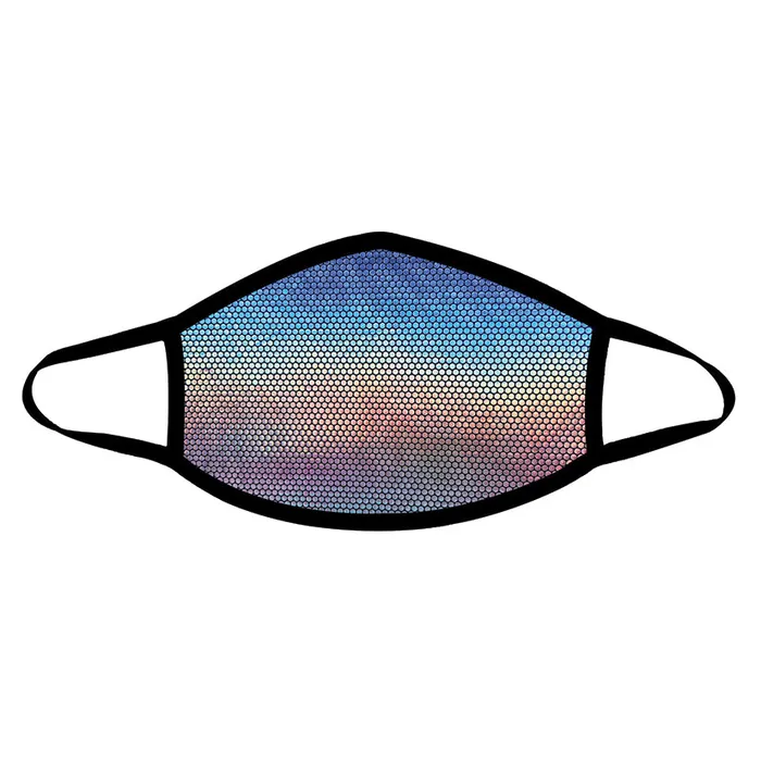 Neva Nude Liquid Party MaskSilver Holo Black Trim NEVA NUDE Anal