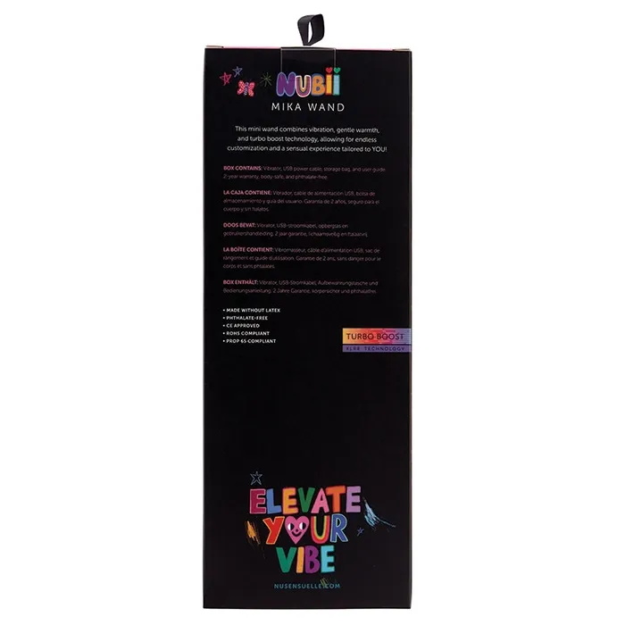 Novel Creations Vibrators Sensuelle Mika Mini WandBlue Novel Creations Vibrators Sensuelle Mika Mini WandBlue